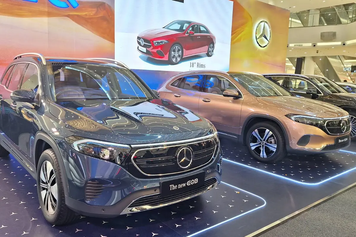 Mengulik Spesifikasi 2 Mobil Listrik Murni Baru Mercedes-Benz di Indonesia (Arief A/Liputan6.com)