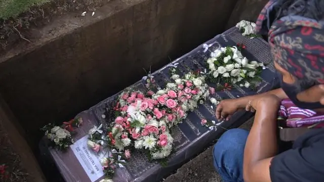 Pemakaman Pramugari Mia Tresetyani Wadu di Mumbul, Nusa Dua, Bali
