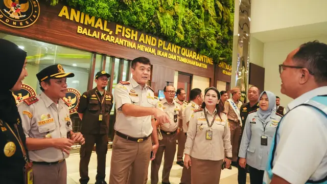 Kepala Badan Karantina Indonesia (Barantin) Sahat M. Panggabean