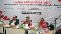 Diskusi Forum Aktivis Nasional: Program Makan Siang Gratis untuk Membangun 80 Juta Manusia Unggul