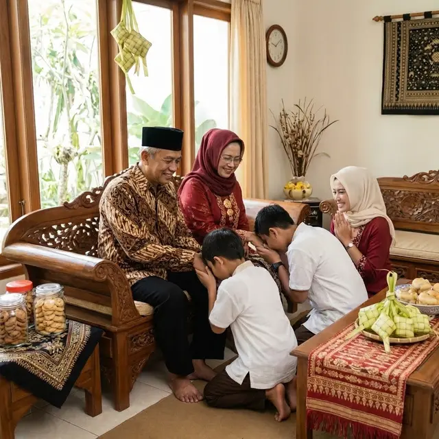 Ide Gaya Foto Keluarga Lebaran 2026