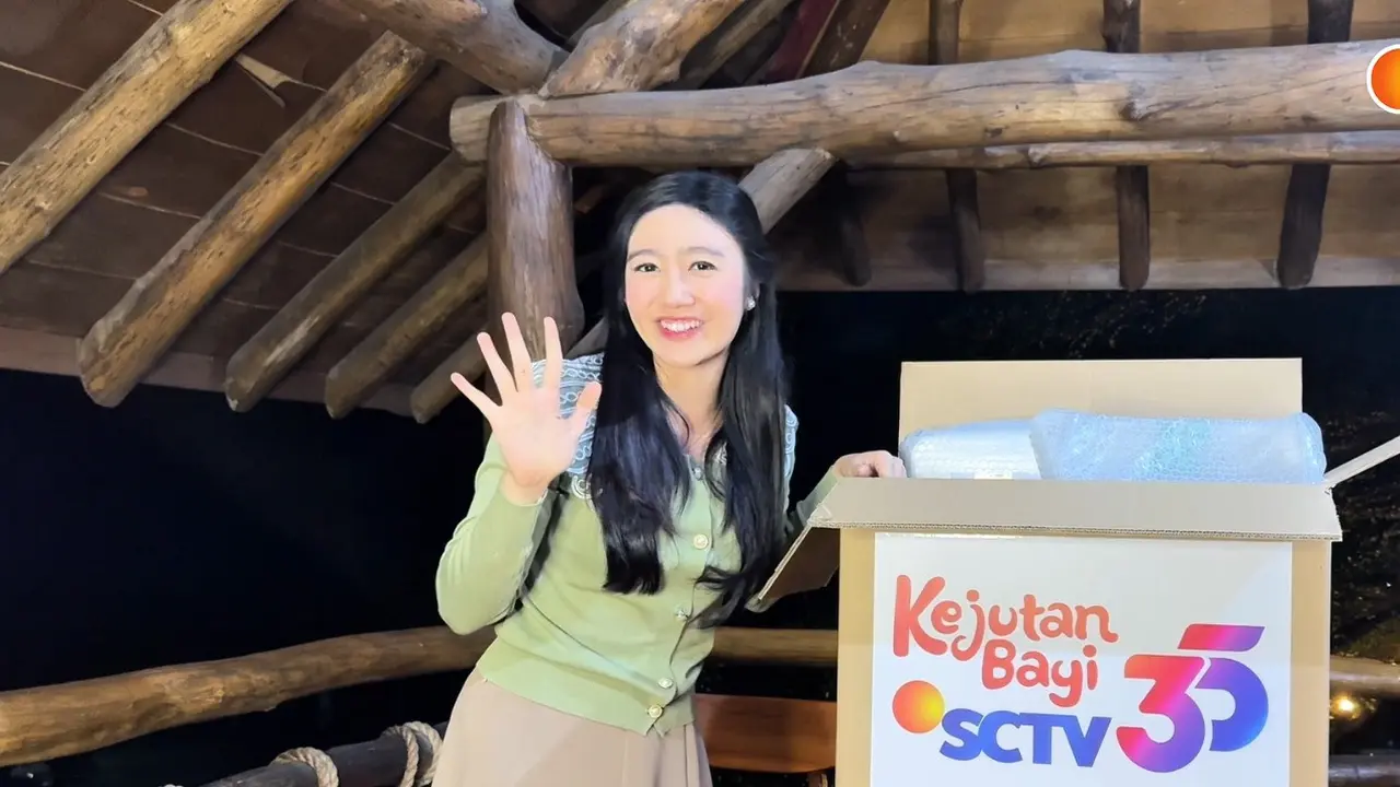 Cast Sinetron SCTV ''Cinta Di Bawah Tangan'' Febby Rastanty Turut Serta Menyiapkan Paket ''Kejutan 35 Bayi SCTV'' untuk Bayi-Bayi yang Lahir Tepat di HUT SCTV yang ke-35 pada 24 Agustus 2025