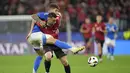 Berkat hasil ini, Italia kini menduduki peringkat dua klasemen Grup B dengan poin, di bawah Spanyol yang menghajar Kroasia 3-0. (AP Photo/Martin Meissner)