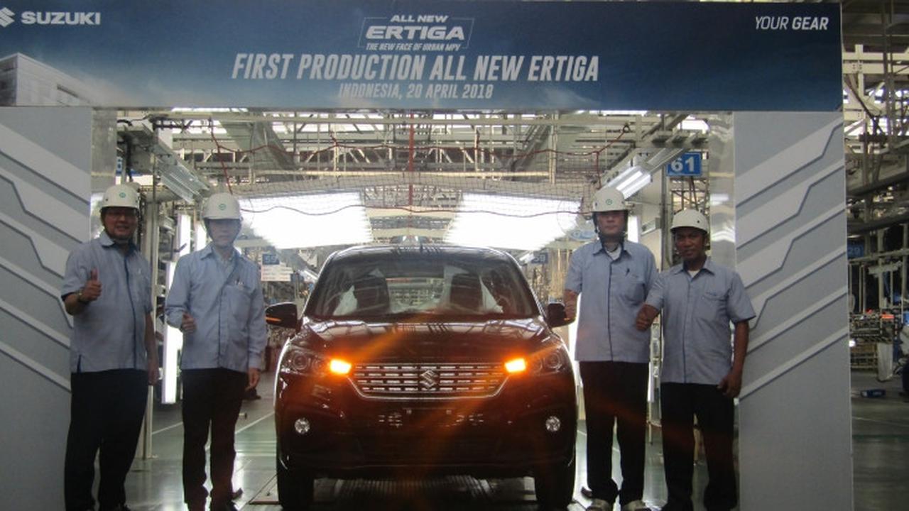 Peresmian unit pertama all new Suzuki Ertiga