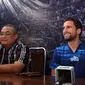 Arema FC saat memperkenalkan Jad Noureddine. (Liputan6.com/Rana Adwa)