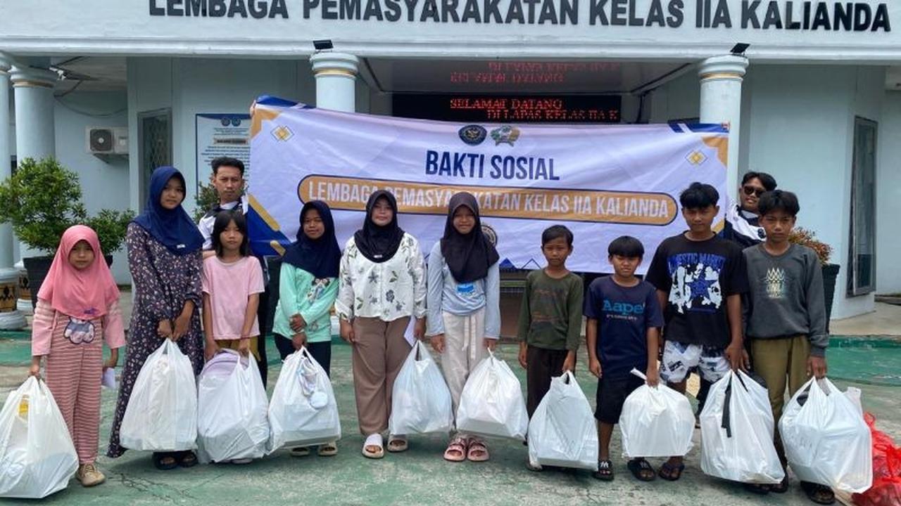 Bakti Sosial Lapas Kalianda: Wujud Nyata Kepedulian Kemenimipas untuk Masyarakat