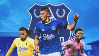 Everton - Alex Iwobi, Vitaliy Mykolenko, Demarai Gray (Bola.com/Adreanus Titus)