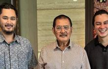 Ayahnya Dekat dengan Keluarga Cendana, Potret Semringah Baim Wong Bareng Bambang dan Panji Trihatmodjo