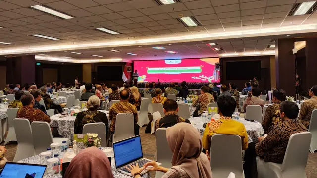 SKK Migas kembali gelar The 5th CEO Forum 2023 yang dihadiri oleh CEO KKKS dan dibuka oleh Menteri ESDM Arifin Tasrif, Jumat (27/1/2023). (Dok SKK Migas)