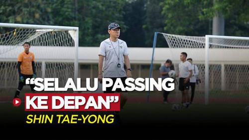 VIDEO: Lagi! Tegasnya Shin Tae-yong Dalam Melatih Passing Timnas Indonesia U-19