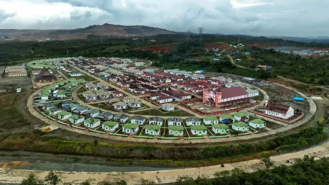 Pemukiman Baru Desa Kawasi, Pulau Obi, Halmahera Selatan