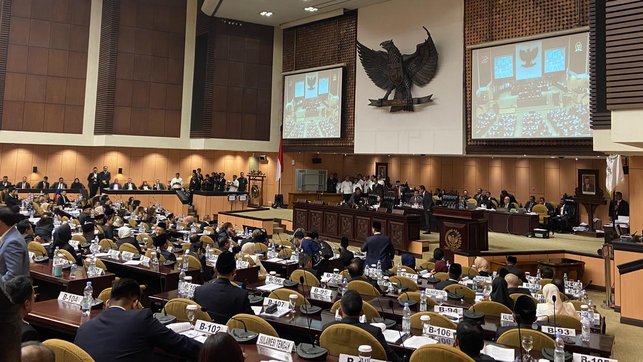 Sidang penentuan Ketua DPD RI 2024-2029.