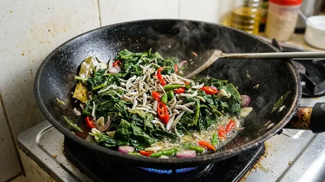 Tumis Daun Pepaya
