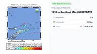 Gempa Hari Ini Kamis 15 Mei 2025 Bermagnitudo 5,5 Getarkan Maluku Barat Daya