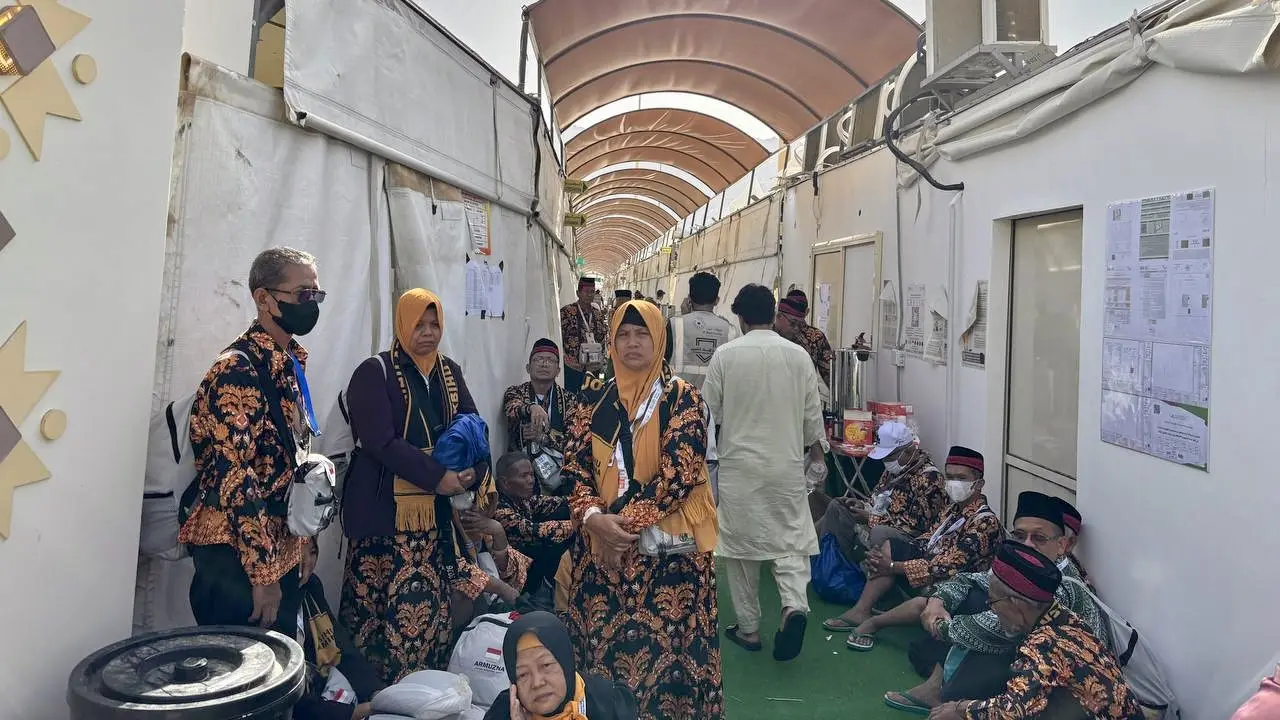 Tenda jemaah haji Indonesia di Mina (dok. Media Center Haji)