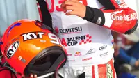 Pebalap Astra Honda Racing School, Mario Suryo Aji, bakal tampil di ajang Asia Talent Cup 2018. (Humas AHM)