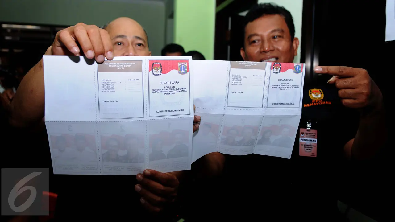 20170124-Proses Pelipatan Surat Suara-Jakarta