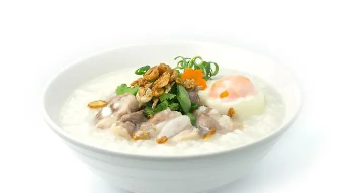 Bubur Ayam Kuah Kuning