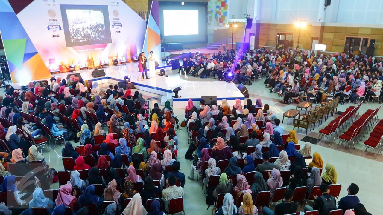 20170405-Mahasiswa Antusias Hadiri Emtek Goes To Campus di UNNES-Yoppy