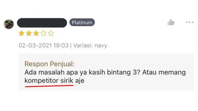 6 Review Pembeli Kasih Bintang 3 Ini Bikin Penjual Naik Darah