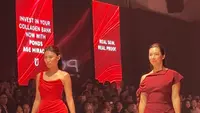 Pesona Jennifer Bachdim dan Patricia Gouw di Runway Jakarta Fashion Week 2027, Kompak bak Kakak Adik