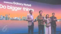 Acara peluncuran Samsung Galaxy Note 8 resmi meluncur di Indonesia. 