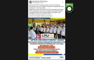Cek Fakta: Tidak Benar Link Pendaftaran Tenaga Pendamping Masyarakat P3-TGAI 2026