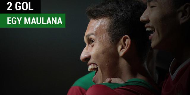 VIDEO: 2 Gol Egy Maulana Buka Kemenangan Timnas U-19 di Piala AFF U-18