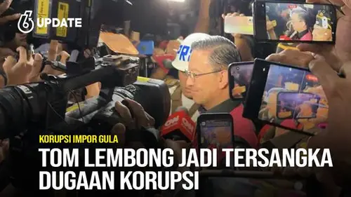 Tom Lembong Jadi Tersangka Dugaan Korupsi