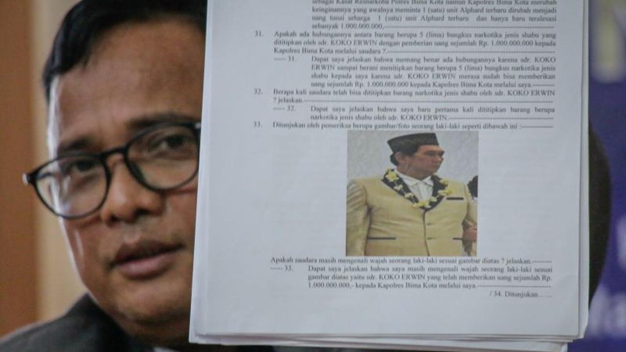 Bandar Narkotika Tersangka Suap AKBP Didik Resmi Diburu Polda NTB
