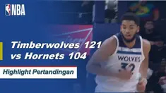 Karl-Anthony mencetak 35 poin, meraih 12 rebound dan menahan serangan Charlotte dengan 6 blok karier tinggi, dan Jeff Teague menetapkan kariernya sendiri tinggi dengan 18 assist ketika Minnesota Timberwolves mengalahkan Charlotte Hornets, 121-104.