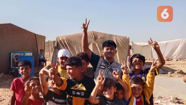 6 Bulan Gowes Pesepeda Asal Indonesia Injakkan Kaki di Tanah Suci