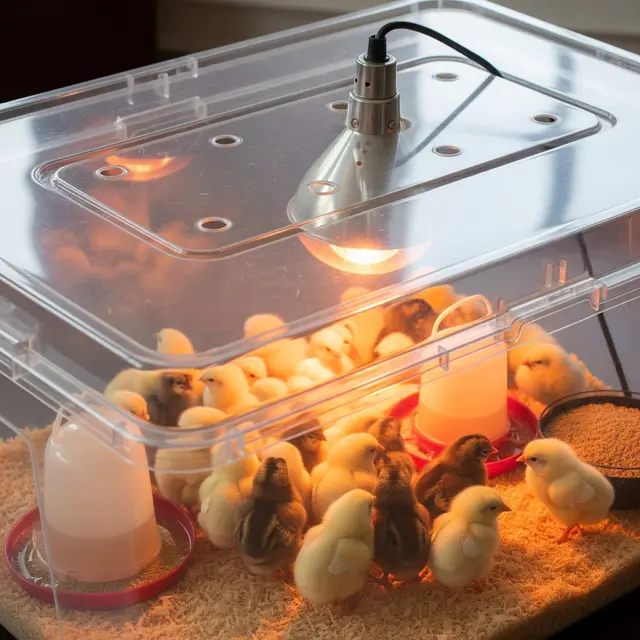 Desain Kandang Optimal untuk Anak Ayam Baru Menetas (AI)
