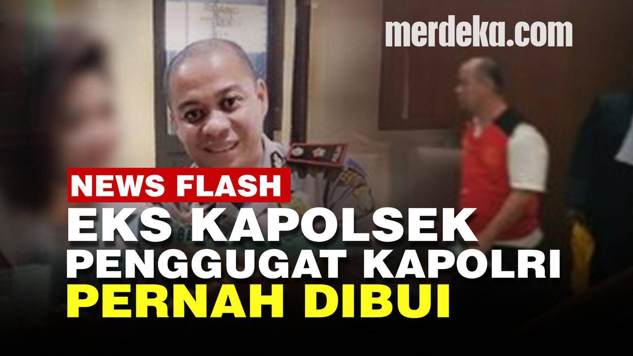 VIDEO: Mantan Kapolsek Penggugat Kapolri Ternyata Sudah Dihukum 1,5 Tahun Penjara