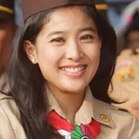 Olivia Zalianty ikut dalam berbagai aktifitas Pramuka. (Koleksi pribadi Olivia Zalianty)