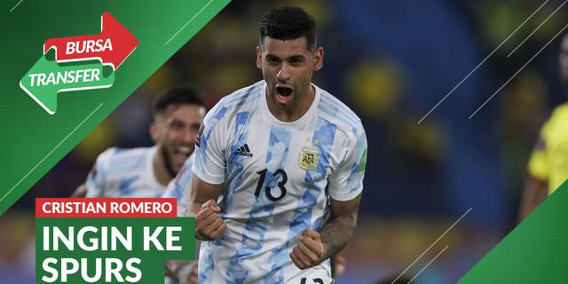 VIDEO Bursa Transfer: Bek Timnas Argentina, Cristian Romero, Ingin Bergabung Bersama Tottenham Hotspur