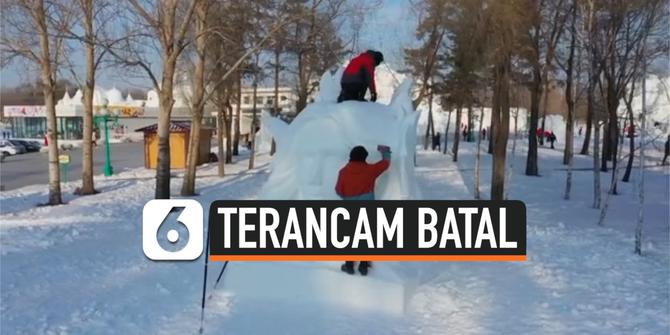 VIDEO: Festival Es dan Salju Harbin Terancam Batal akibat Wabah Baru Covid-19