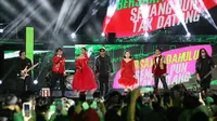 Tasya DA7 Ngerock Bareng Jamrud di Konser Raya 31 Indosiar Luar Biasa, Akui Sempat Grogi