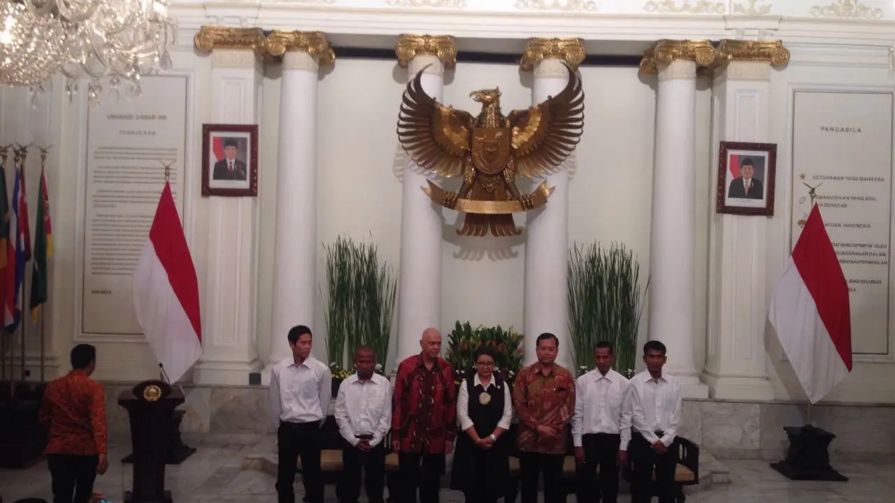 Serah terima WNI dari Kementerian Luar Negeri ke pihak keluarga