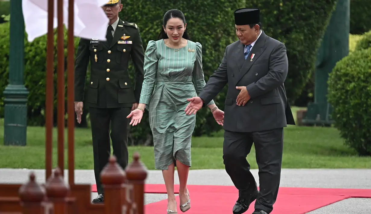 Kunjungan ini menandai langkah penting dalam mempererat hubungan bilateral Indonesia dan Thailand di berbagai bidang strategis. (Lillian SUWANRUMPHA/AFP)