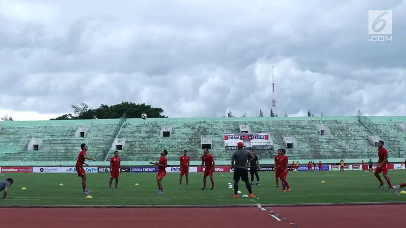 Latihan Santai Persija Jelang Laga Kandang Semifinal PIala Presiden 2018