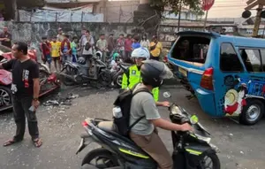 Dugaan Penyebab Tabrakan Beruntun di Perlintasan Kebon Pedes