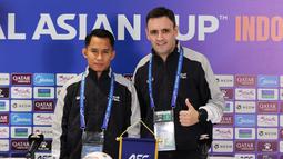 Sebelumnya, Timnas Futsal Indonesia berhasil menorehkan sejarah manis dengan lolos ke babak semifinal setelah mengalahkan Vietnam dengan skor 3-2. (Bola.com/Abdul Aziz)