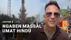 Prosesi sakral ngaben massal warga Desa Balinuraga, Kabupaten Lampung Selatan, Lampung, menjadi gelaran terbesar di nusantara. Ribuan warga tumpah ruah menyambut pembakaran ratusan bale tajuk yang berisi jenazah.