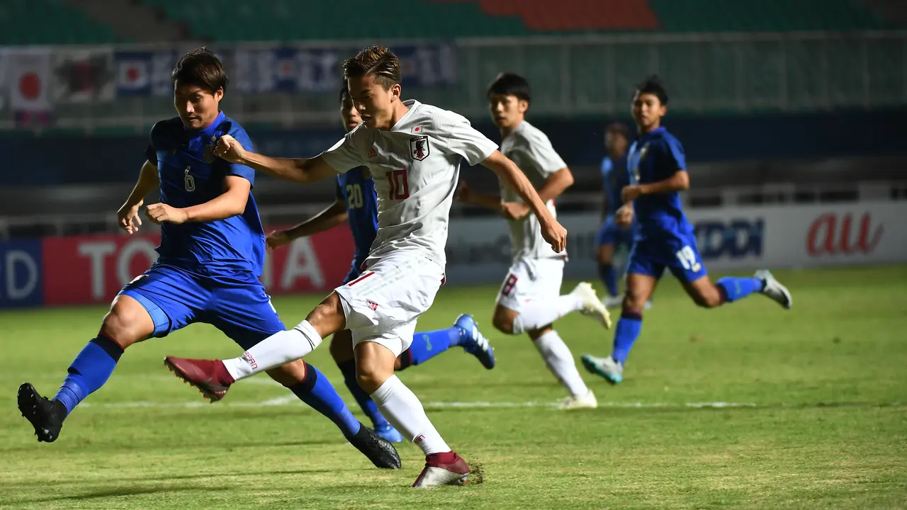 Thailand U-19 Vs Jepang U-19