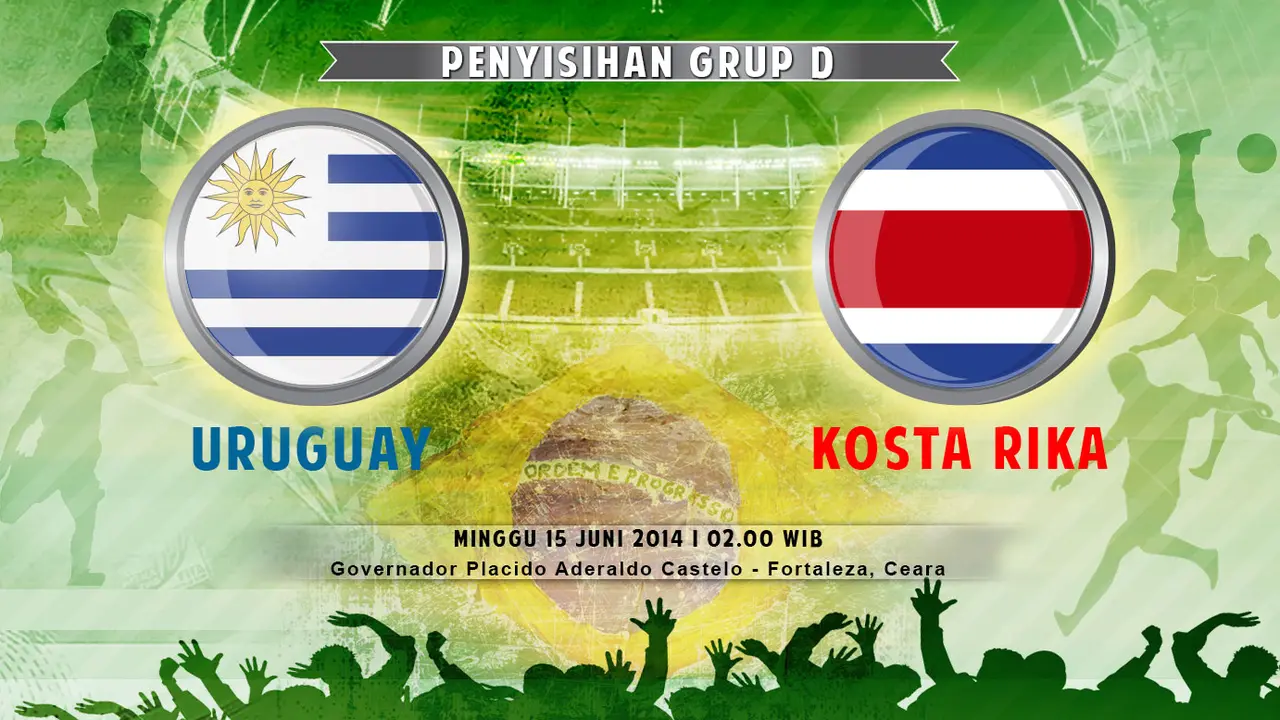 Prediksi Uruguay vs Kostarika