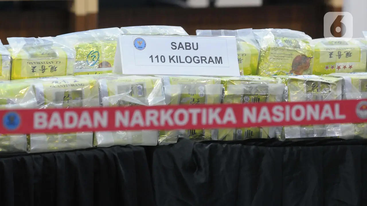 BNN berhasIl mengungkap peredaran narkoba dengan berat 110 kilogram