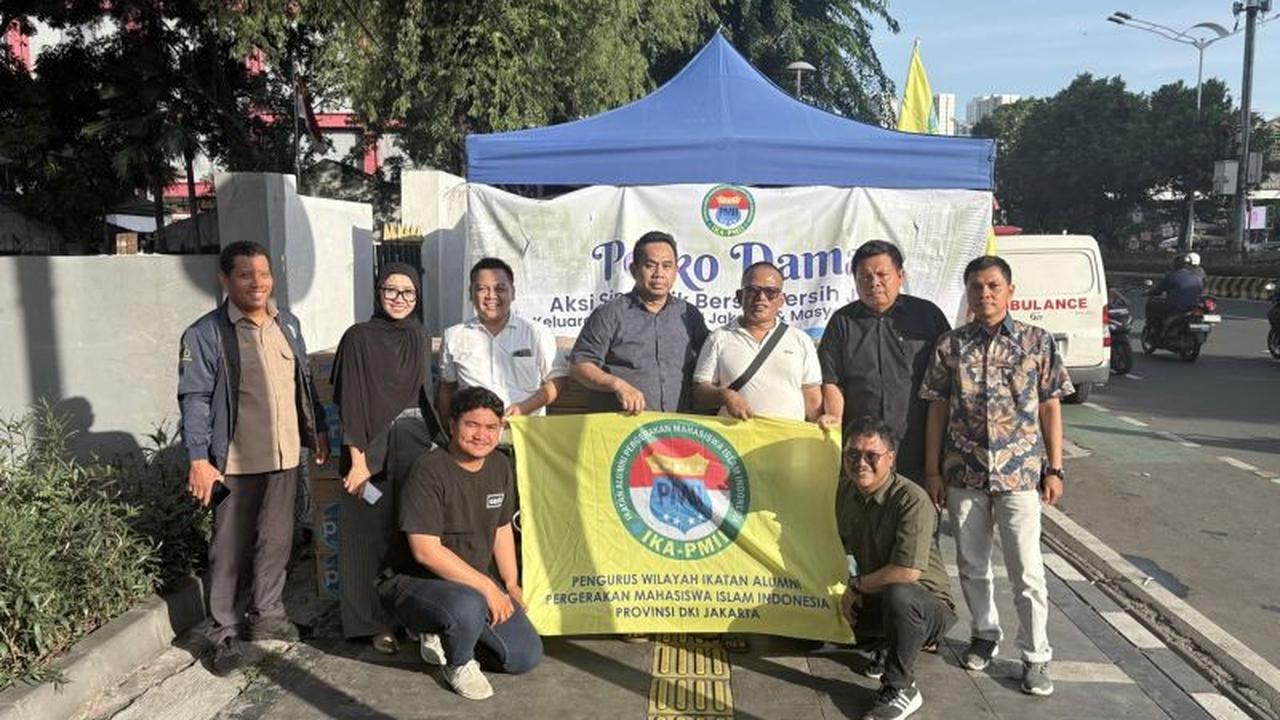 Tahukah Anda, Aksi Damai IKA PMII DKI Jakarta Bersih-bersih Ibu Kota Digelar 5 Hari Penuh?