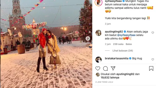 Ayu Ting Ting Diisukan Batal Menikah, Adik: Mungkin Tugasmu Belum Selesai untuk Jaga Adikmu