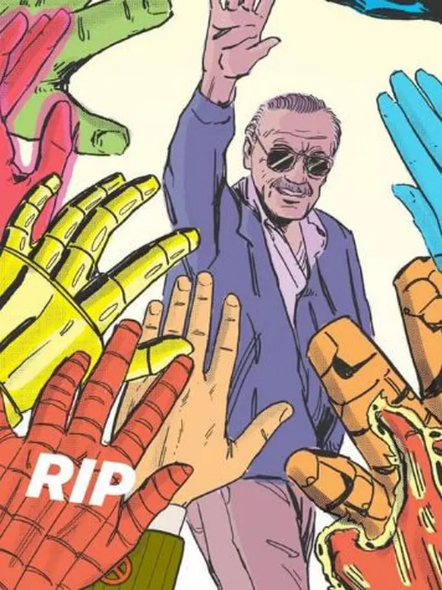 Haru, 7 Ilustrasi Karya Warganet Lepas Kepergian Stan Lee untuk Selamanya